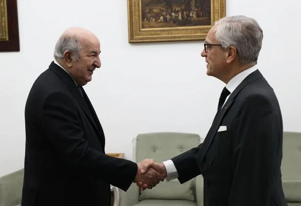 President Tebboune Receives Ambassador of Portugal in Farewell Visit