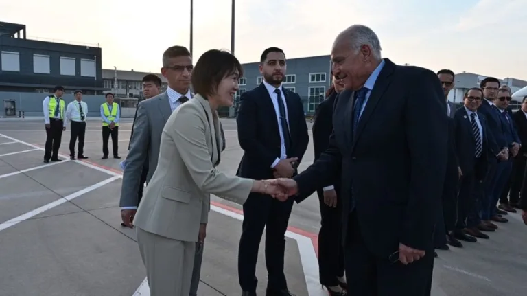 Algerian FM Minister Attaf Arrives in China on Behalf of President Tebboune