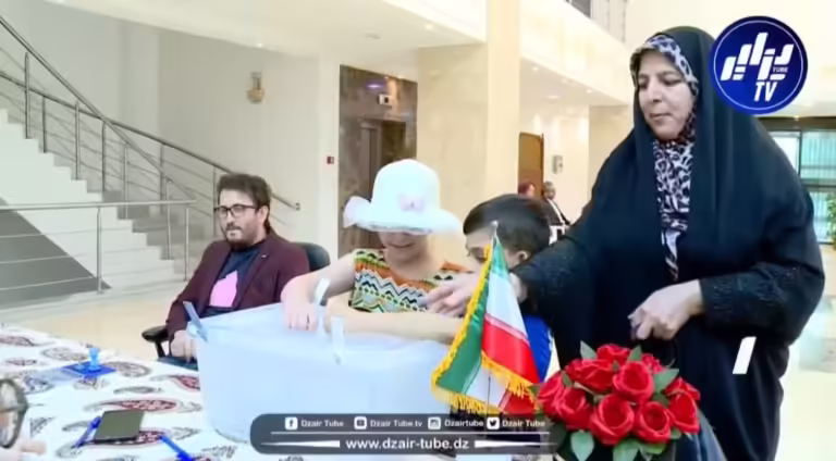 Iranian Expats in Algeria Cast Their Votes in Presidential Election