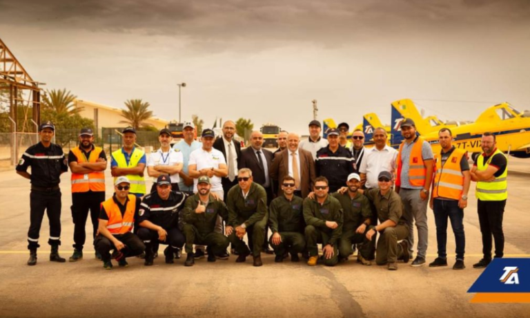 Algeria Receives Its Firefighting Aircraft Fleet