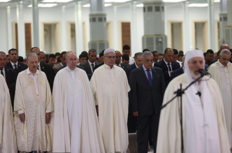 President Tebboune Performs Eid al-Adha Prayer at Djamaâ El Djazaïr