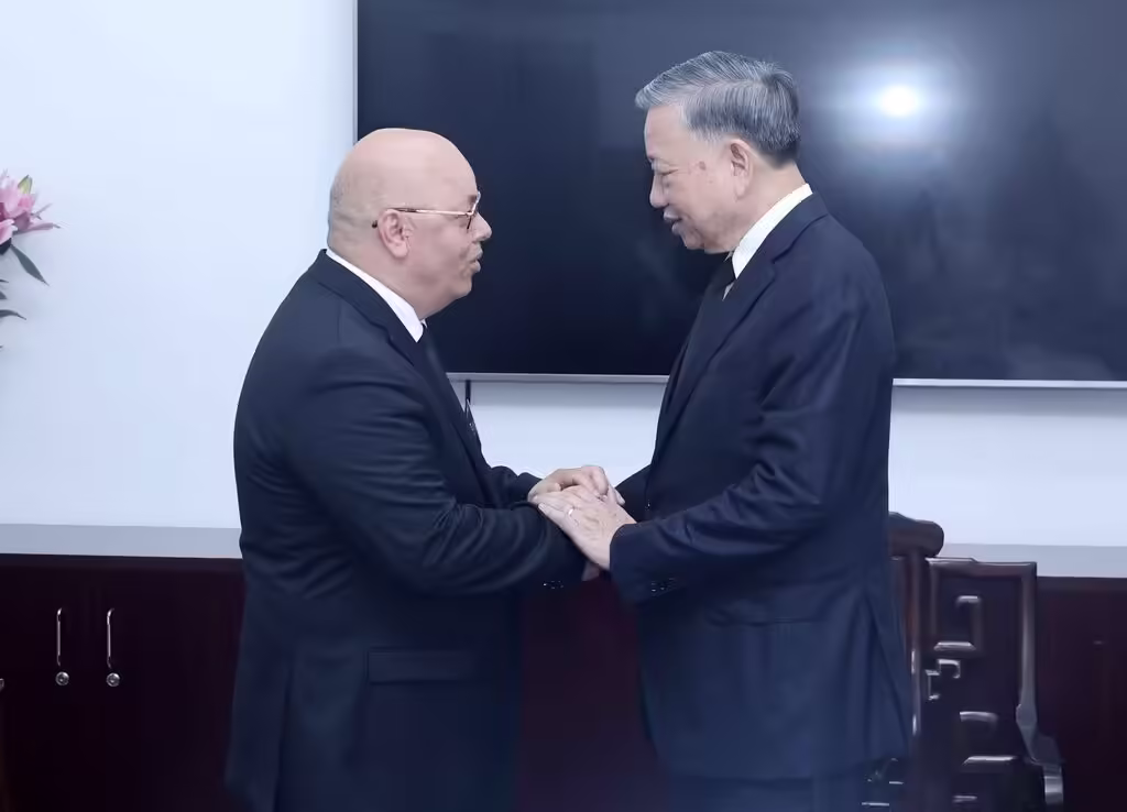 Vietnamese President Tô Lâm Hosts Algerian Minister Laid Rebiga in Hanoi