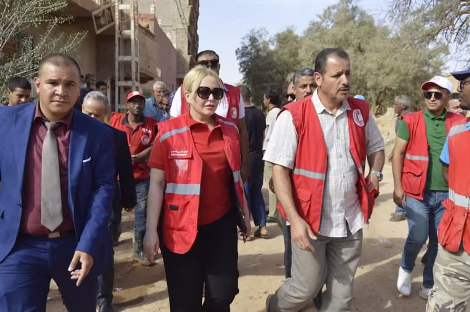 Dr. Ibtissem Hamlaoui Leads Urgent Humanitarian Effort in Flood-Stricken Béchar: A Call for Swift and Coordinated Action