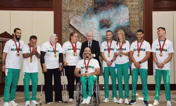 President Tebboune Honors Algerian Athletes Medaling at the 2024 Paris Paralympics