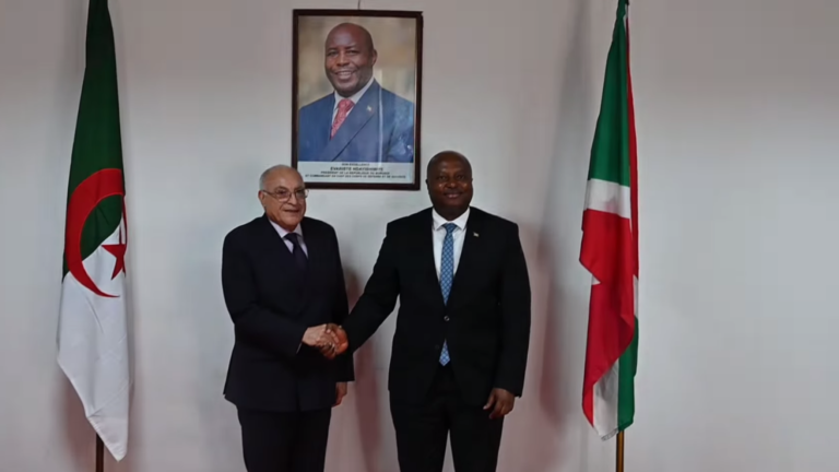Algerian FM Attaf Holds Talks with Burundian Counterpart: Strengthening Bilateral Ties, Addressing Key Regional Issues