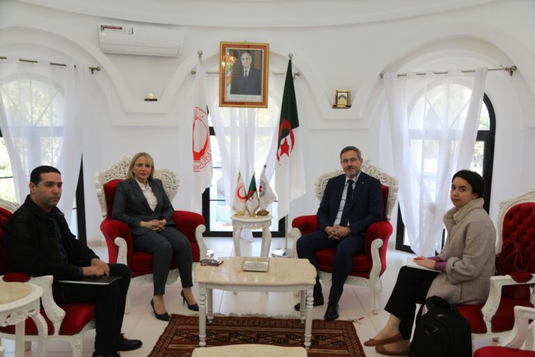Algerian Red Crescent, ICRC Reinforce Humanitarian Collaboration: A Testament to Shared Global Responsibility