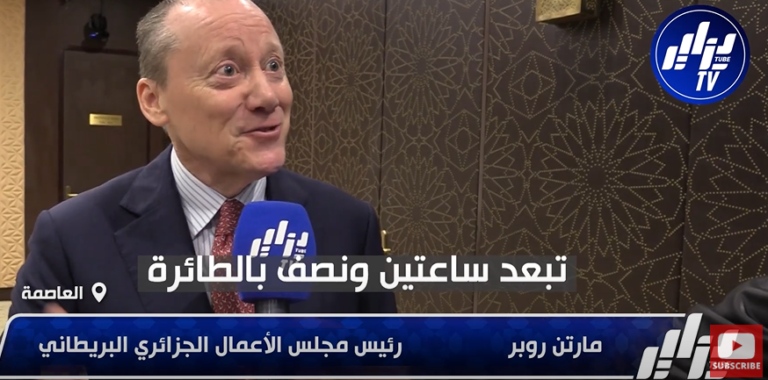 Martin Roper Appointed as New Chairman of the Algeria-UK Business Council, Poised to Strengthen Commercial Ties