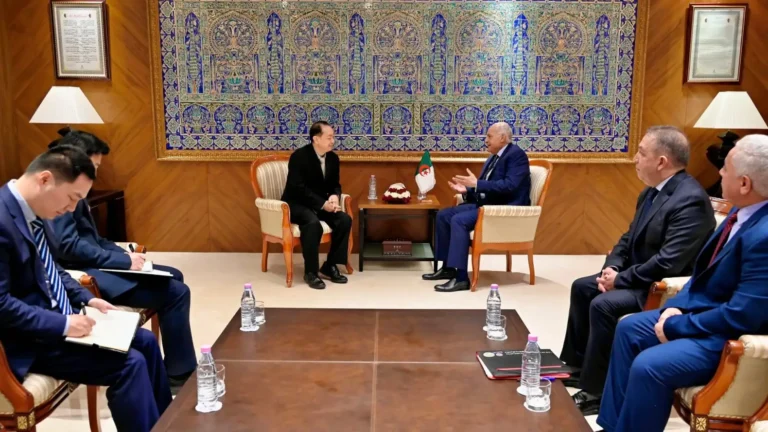 Algeria's Attaf Welcomes New Chinese Ambassador
