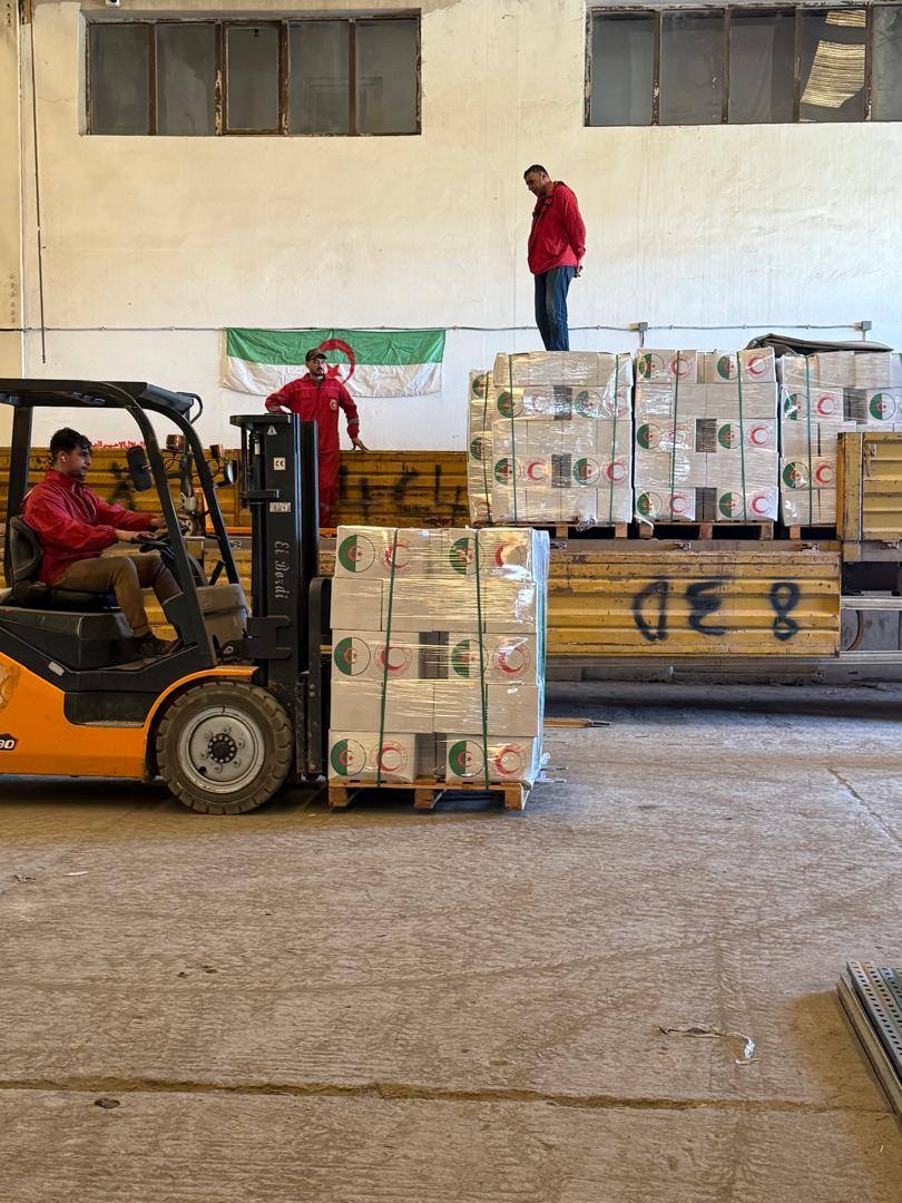 Algerian Red Crescent Mobilizes Over 150,000 Food Parcels for Vulnerable Families Nationwide