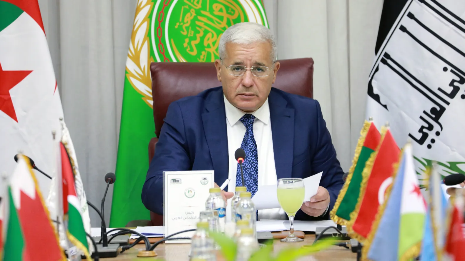 Boughali Calls for Intensified Efforts to Support Palestine, Strengthen Arab Parliamentary Action in Cairo