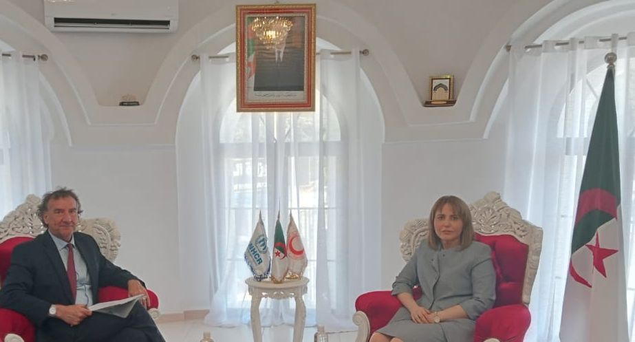 UNHCR Representative Meets Algerian Red Crescent President to Strengthen Humanitarian Cooperation for Sahrawi Refugees