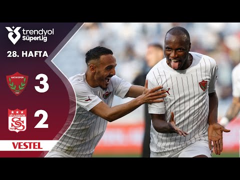 Vestel | Hatayspor (3-2) Sivasspor - Highlights/Özet | Trendyol Süper Lig - 2024/25