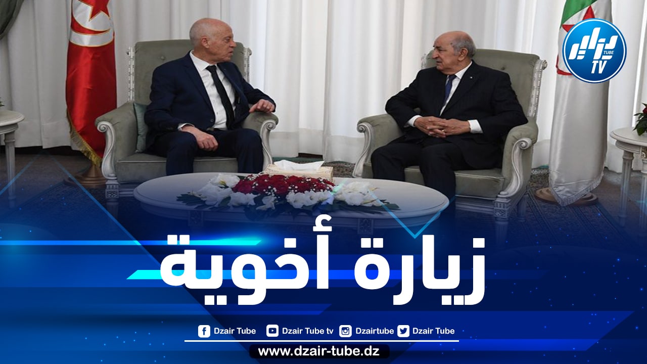 محادثات الرئيس تبون ونظيره التونسي تتوسع إلى وفدي البلدين