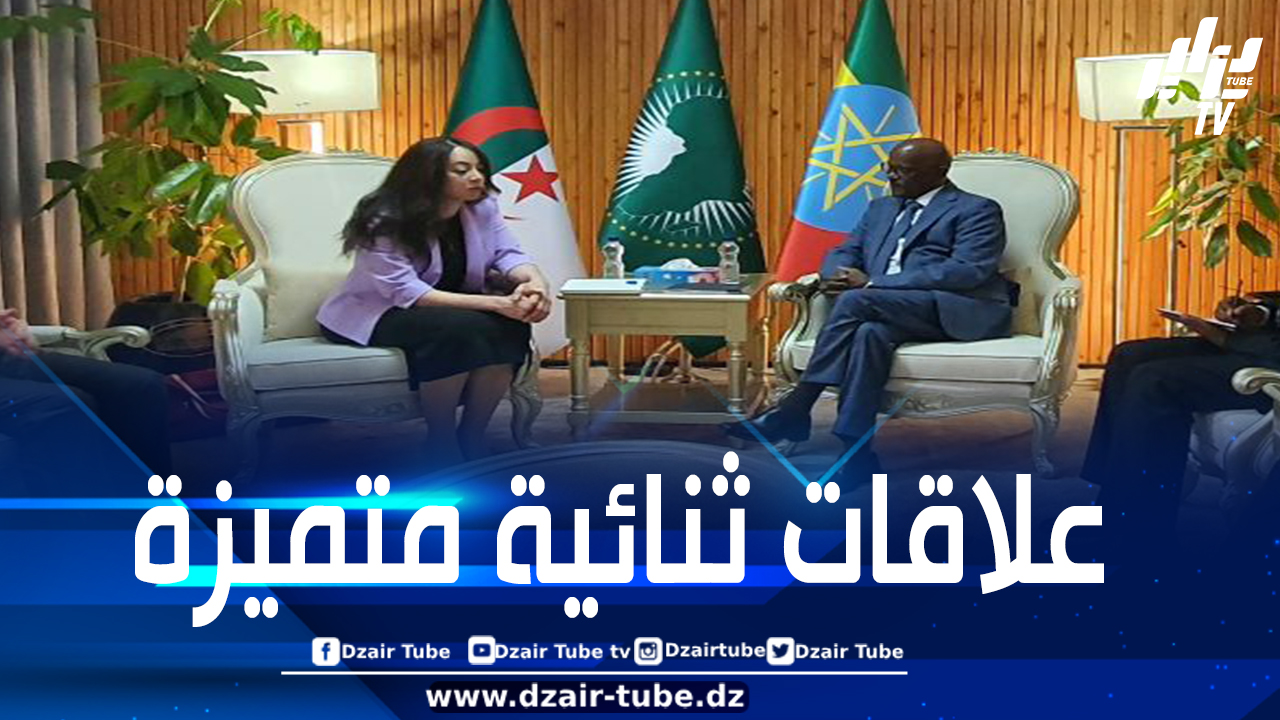 منصوري تُستقبل في أديس أبابا من قبل كاتب الدولة الإثيوبي للشؤون السياسية والاقتصادية